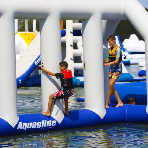 Image of Aquaglide Neptune Inflatable Water Park