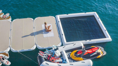 Image of Spinera Jetxtender 380 Welded - 2 Person Jet Ski Extender