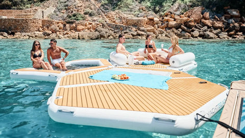 Image of Yachtbeach by Spinera Inflatable HEX Party Zone 2.50 Lounger