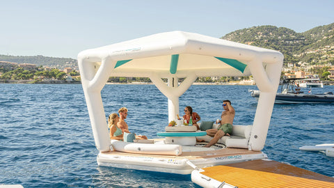 Image of Yachtbeach by Spinera Inflatable Pavilion 4.10 Beachclub Setup