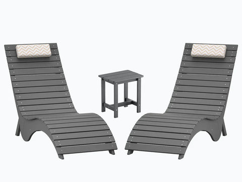 Image of AquaCurve™ AquaWave Sun Shelf Chairs for In-Pool Use