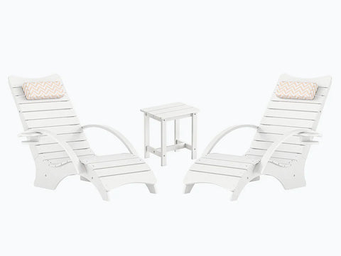 Image of AquaCurve™ AquaWave In-Pool Lounge Chair with Armrests & Cup Holder for Tanning Ledge and Sun Shelf
