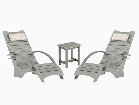 Image of AquaCurve™ AquaWave In-Pool Lounge Chair with Armrests & Cup Holder for Tanning Ledge and Sun Shelf