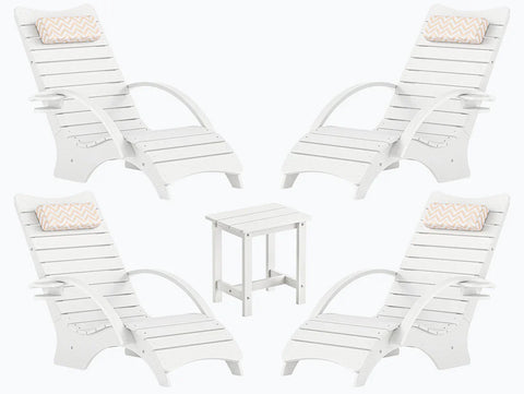 Image of AquaCurve™ AquaWave In-Pool Lounge Chair with Armrests & Cup Holder for Tanning Ledge and Sun Shelf