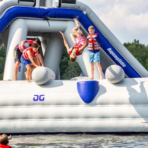 Image of Aquaglide Ridgeway 20 Inflatable Water Park Climber