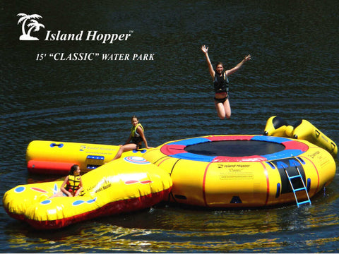 Image of 15' Island Hopper "Classic" Premium Water Trampoline