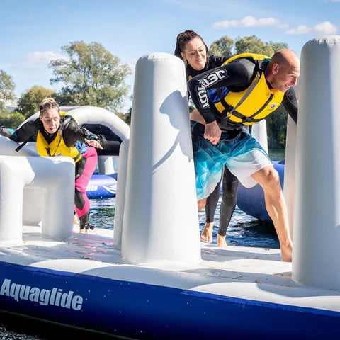 Image of Aquaglide Blockade 20 Inflatable Water Park