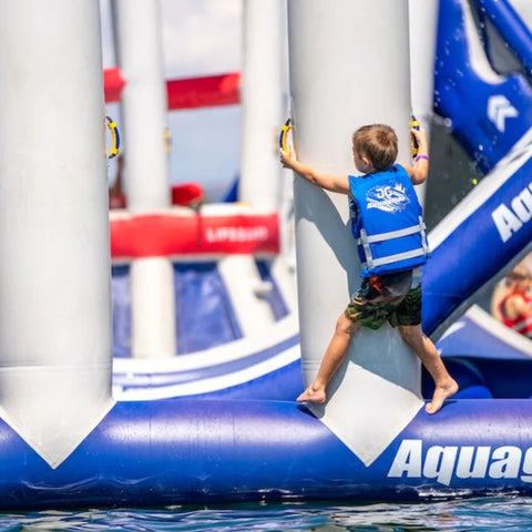 Image of Aquaglide Neptune Inflatable Water Park