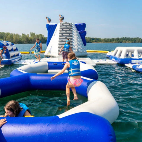 Image of Aquaglide Figure 8 20 Inflatable Water Balance Obstacle