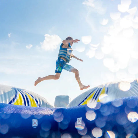Image of Aquaglide Double Icecap Inflatable Water Bouncer