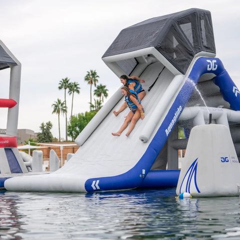 Image of Aquaglide Freefall Supreme TR Inflatable Water Park