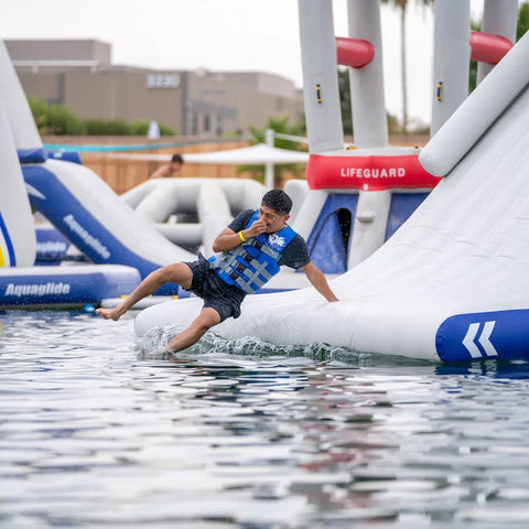 Image of Aquaglide Summit Express TR Inflatable Water Park