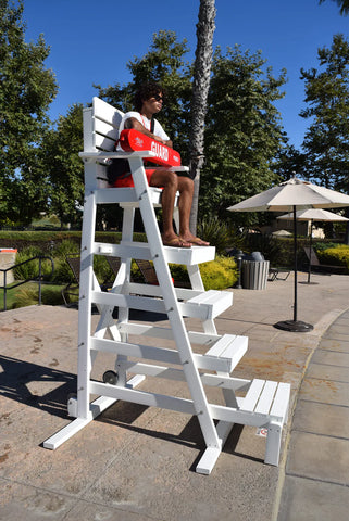 Image of Aquamentor 72" Lifeguard Chair - Stable Lifesaving Platform