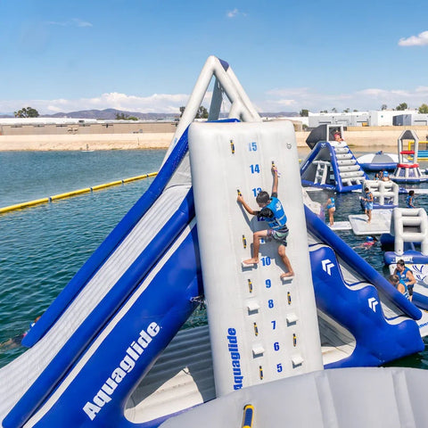 Image of Aquaglide Summit Express TR Inflatable Water Park