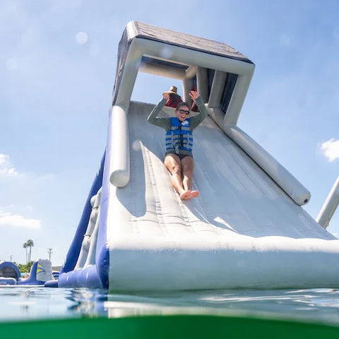 Image of Aquaglide Freefall Supreme TR Inflatable Water Park
