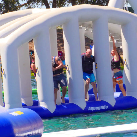 Image of Aquaglide Monkey Dome Inflatable Water Park