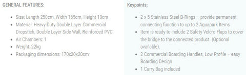Image of SPINERA Professional™ Aquapark Easy Up Water Platform