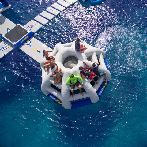 Image of Aquaglide Thunderdome Inflatable Water Park
