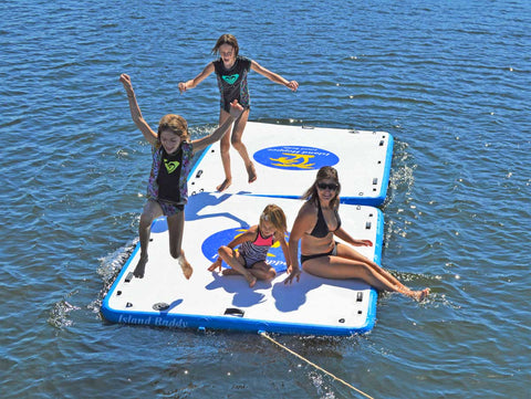 Image of Island Buddy Inflatable Water Platform & Dock by Island Hopper