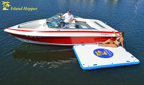Image of Island Buddy Inflatable Water Platform & Dock by Island Hopper