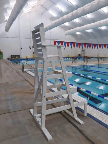 Image of Aquamentor 60" Lifeguard Chair - Stable Lifesaving Platform