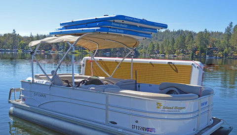 Image of Island Buddy Inflatable Water Platform & Dock by Island Hopper