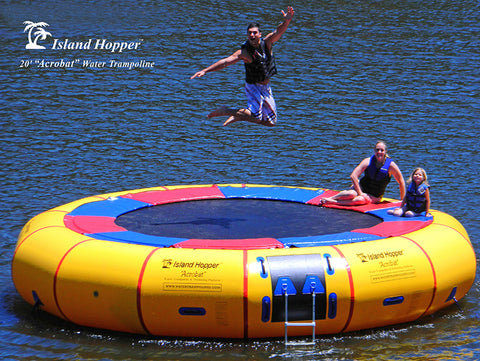 Image of 20' Island Hopper "Acrobat" Premium Water Trampoline