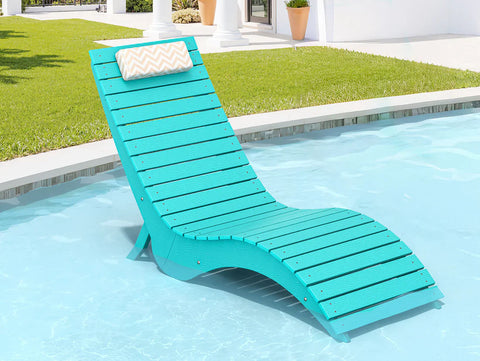 Image of AquaCurve™ AquaWave Sun Shelf Chairs for In-Pool Use