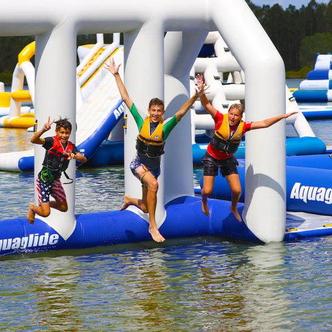 Image of Aquaglide Neptune Inflatable Water Park