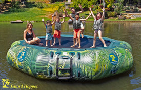 Island Hopper 15’ Water Bouncer Lakeside Graphics Series