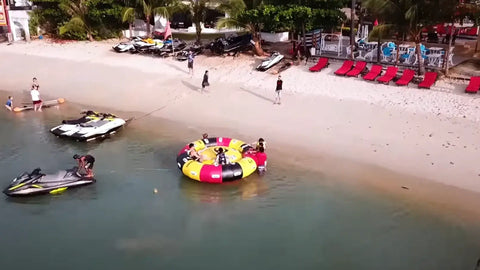 Image of SPINERA Professional™ Endless Ride Multi-Person Tube - Aqua Roulette