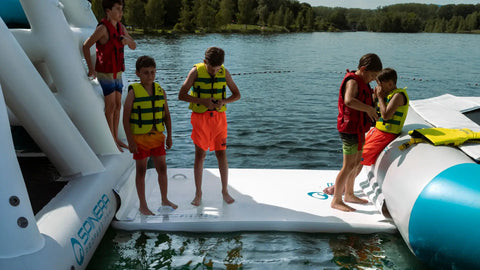 Image of SPINERA Professional™ Aquapark Easy Up Water Platform