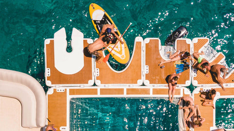 Image of Yachtbeach by Spinera Single Jet Ski Dock [2.05 205 x 205 cm]