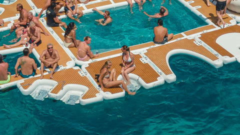 Image of Yachtbeach by Spinera Multi Dock for Single Water Toy Storage [2.05m x 2.05m]