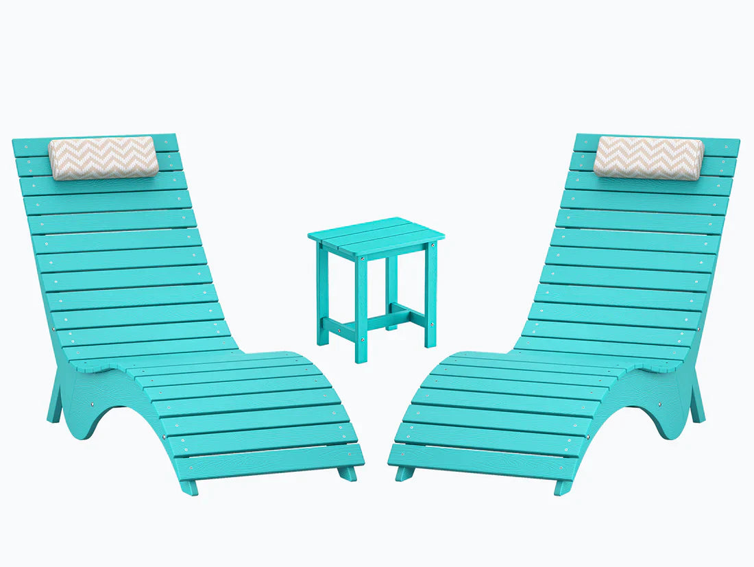 AquaCurve™ AquaWave Sun Shelf Chairs for In-Pool Use
