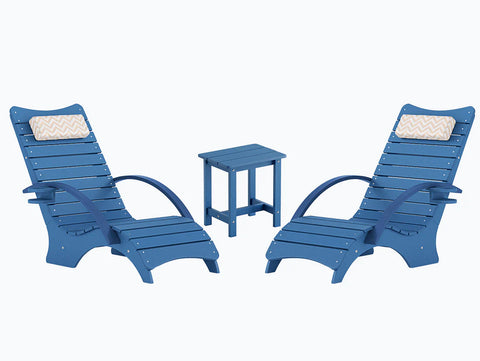 Image of AquaCurve™ AquaWave In-Pool Lounge Chair with Armrests & Cup Holder for Tanning Ledge and Sun Shelf