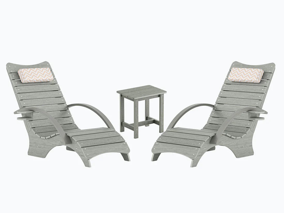 AquaCurve™ AquaWave In-Pool Lounge Chair with Armrests & Cup Holder for Tanning Ledge and Sun Shelf
