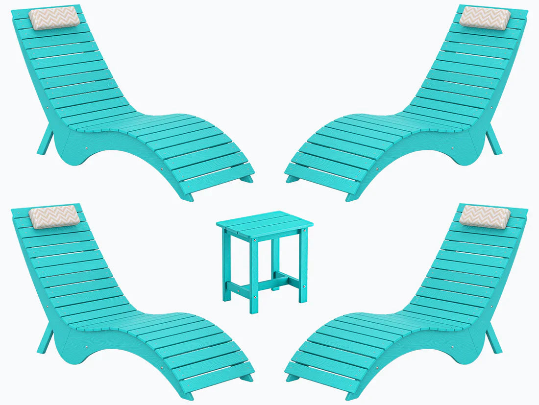 AquaCurve™ AquaWave Sun Shelf Chairs for In-Pool Use