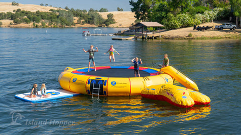 Image of 25' Island Hopper "Giant Jump" Premium Water Trampoline