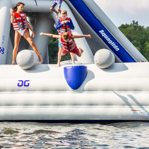 Image of Aquaglide Ridgeway 20 Inflatable Water Park Climber