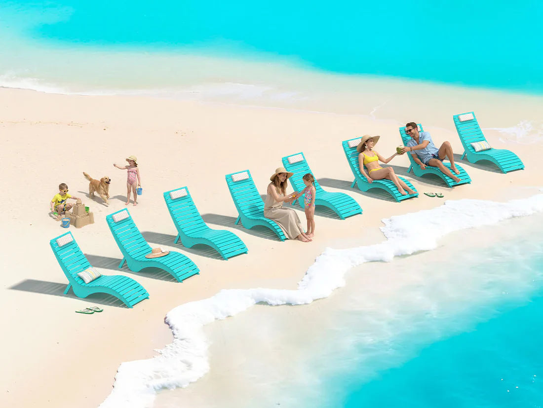 AquaCurve™ AquaWave Sun Shelf Chairs for In-Pool Use