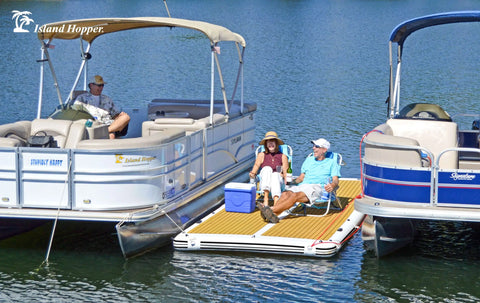 Image of Island Hopper Elite Class Patio Dock 15′ Floating Platform