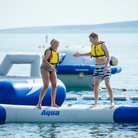 Image of Aquaglide Foxtrot 20 Inflatable Water Balance Beam