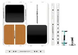 Pop Board Co 14' AquaDock - Inflatable Dock Platform and Lounger *PREORDER JULY 15TH*