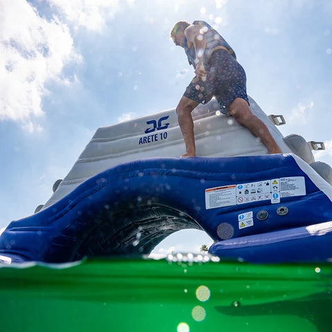 Image of Aquaglide Arete 10 Inflatable Water Climbing Obstacle