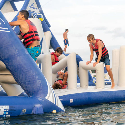 Image of Aquaglide Blockade 20 Inflatable Water Park
