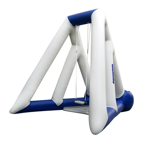 Image of Aquaglide Catapult Inflatable Water Park with Trapeze-Style Swing