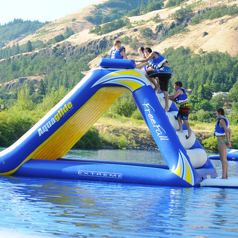 Image of Aquaglide Freefall Extreme Inflatable Water Park