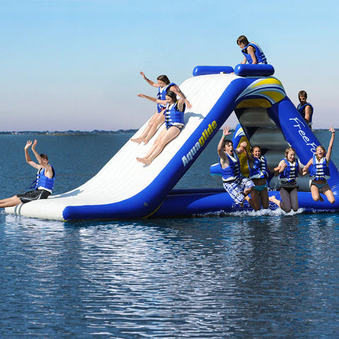 Image of Aquaglide Freefall Extreme Inflatable Water Park