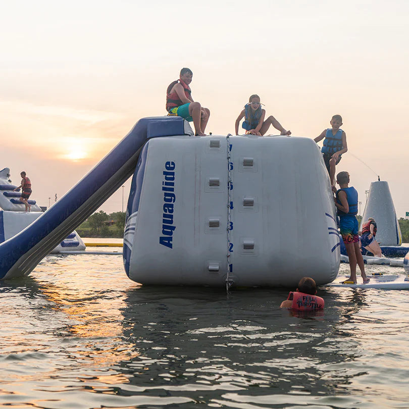 Aquaglide King of The Mountain Set Inflatable Water Park